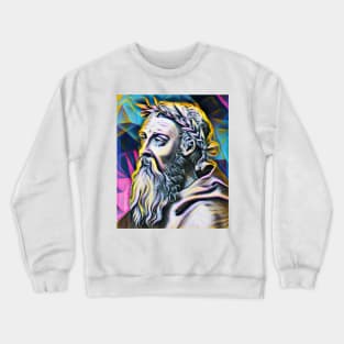 Heraclitus Portrait | Heraclitus Artwork 9 Crewneck Sweatshirt